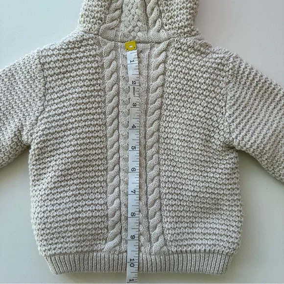 Mayoral | Newborn Cozy Knit Sweater with Sherpa lining - Picture 7 of 11